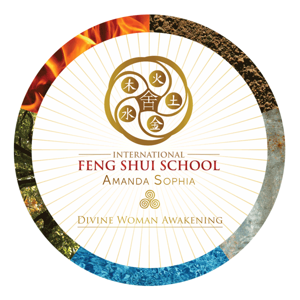 International Feng Shui School & DIivne Woman Awakening combined logo